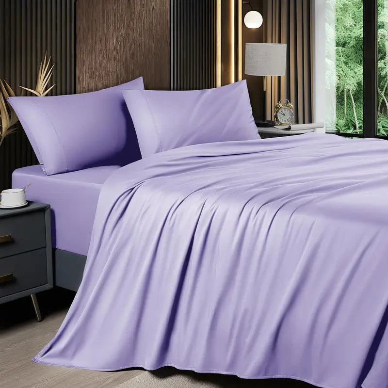 ❄️Cooling Bamboo Sheets  | Hotel Luxury 16" Deep Pocket | Silky Soft Wrinkle Resistant
