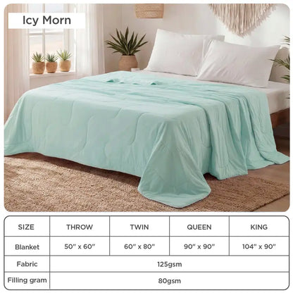Summer Sale Cooling Comforter | Bamboo Fabric for Hot Sleepers, Bedroom Bedding Gift