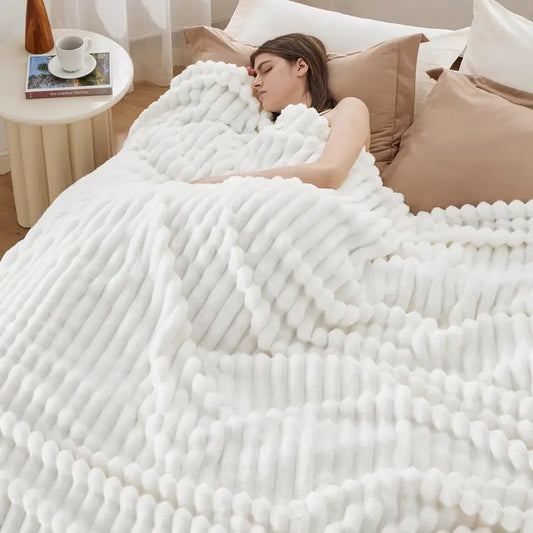 Summer Sale | Striped Cozy Blanket All Season Indoor Outdoor