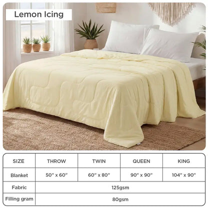 Summer Sale Cooling Comforter | Bamboo Fabric for Hot Sleepers, Bedroom Bedding Gift