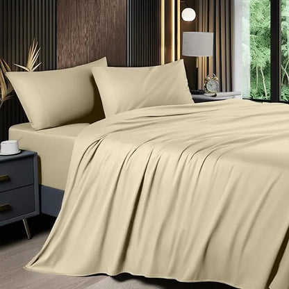 ❄️Cooling Bamboo Sheets  | Hotel Luxury 16" Deep Pocket | Silky Soft Wrinkle Resistant