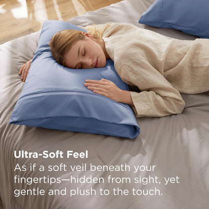 Soft Brushed Microfiber Pillow Case 20x26 | Wrinkle Fade Resistant