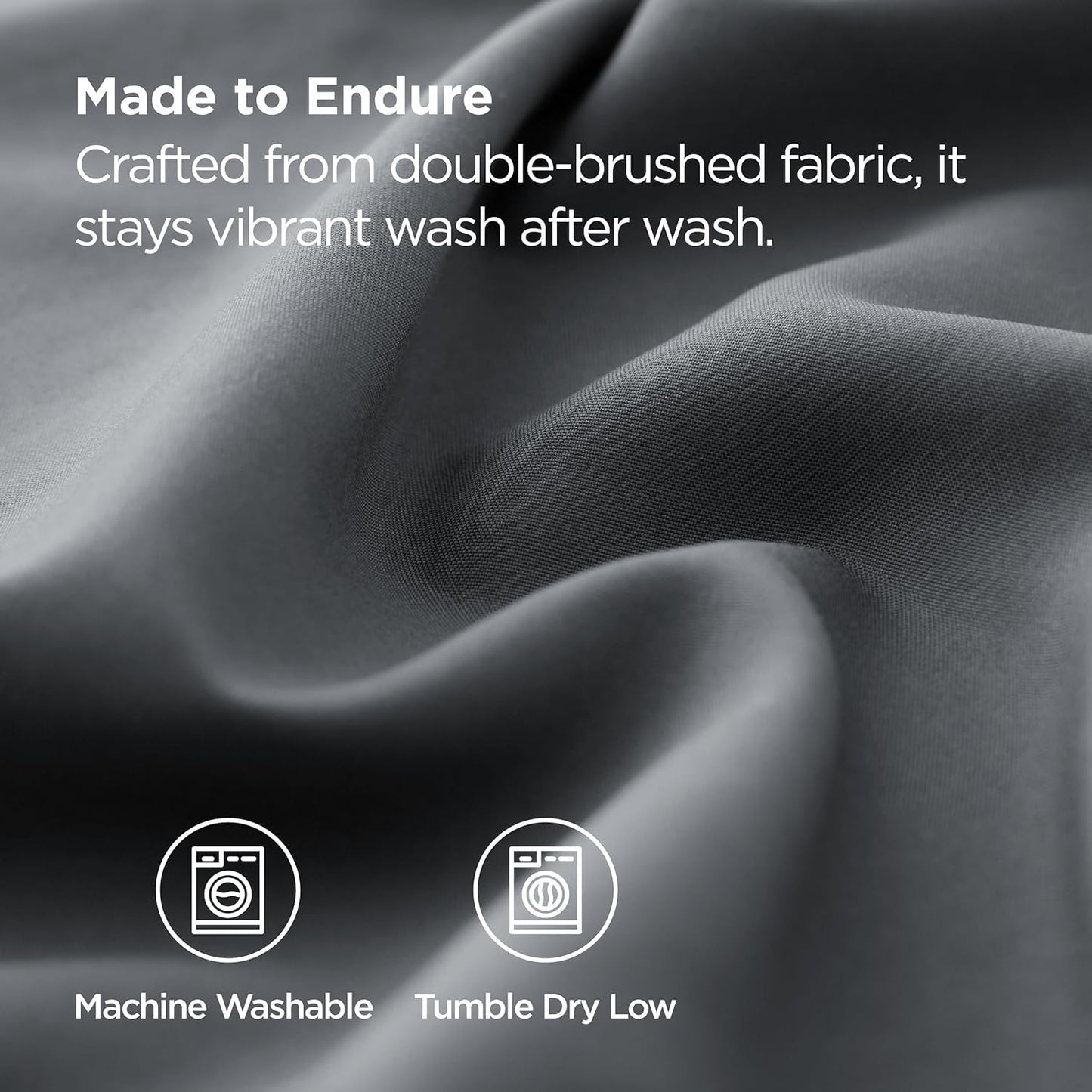Soft Brushed Microfiber Pillow Case 20x26 | Wrinkle Fade Resistant