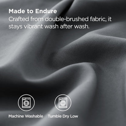 Soft Brushed Microfiber Pillow Case 20x26 | Wrinkle Fade Resistant