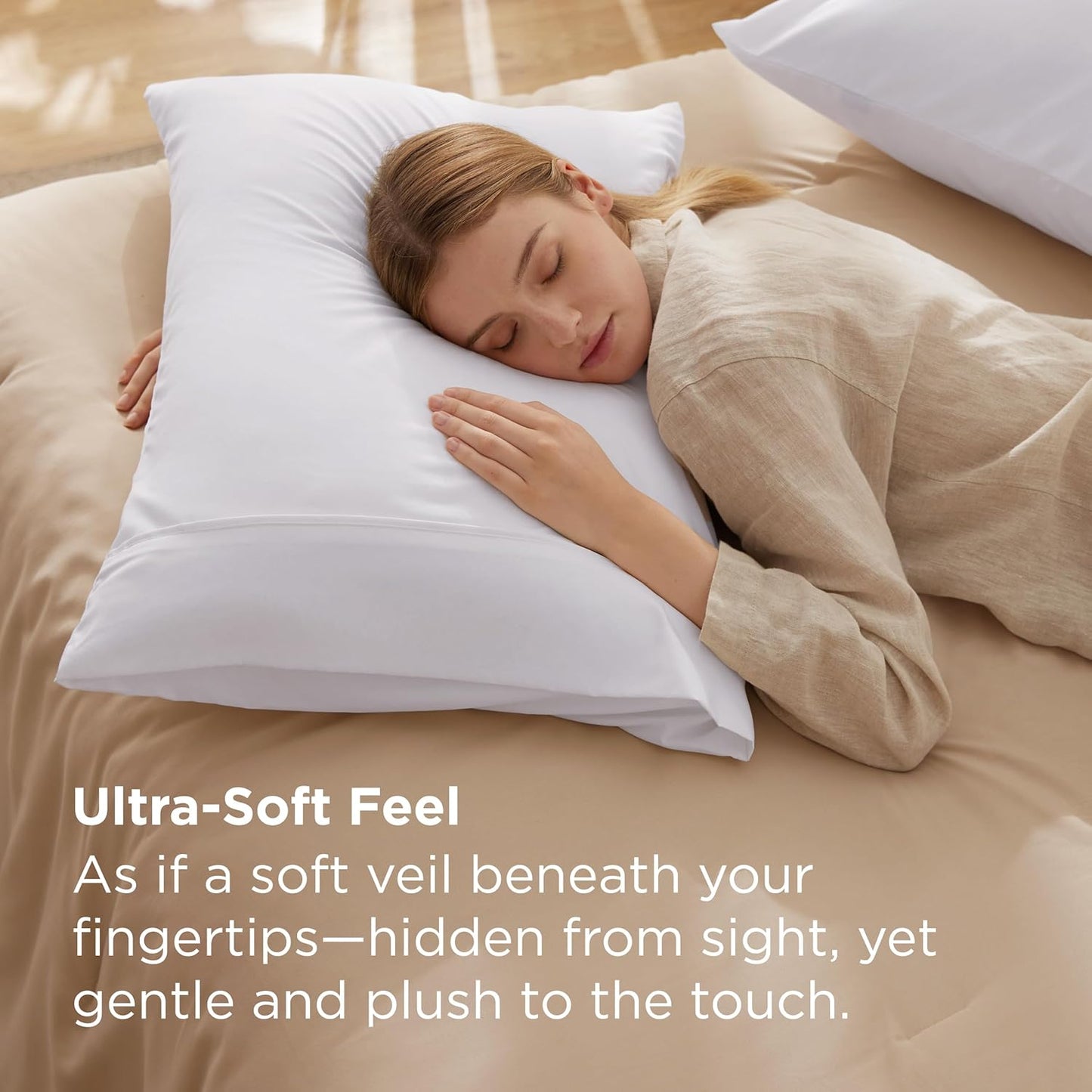 Soft Brushed Microfiber Pillow Case 20x26 | Wrinkle Fade Resistant
