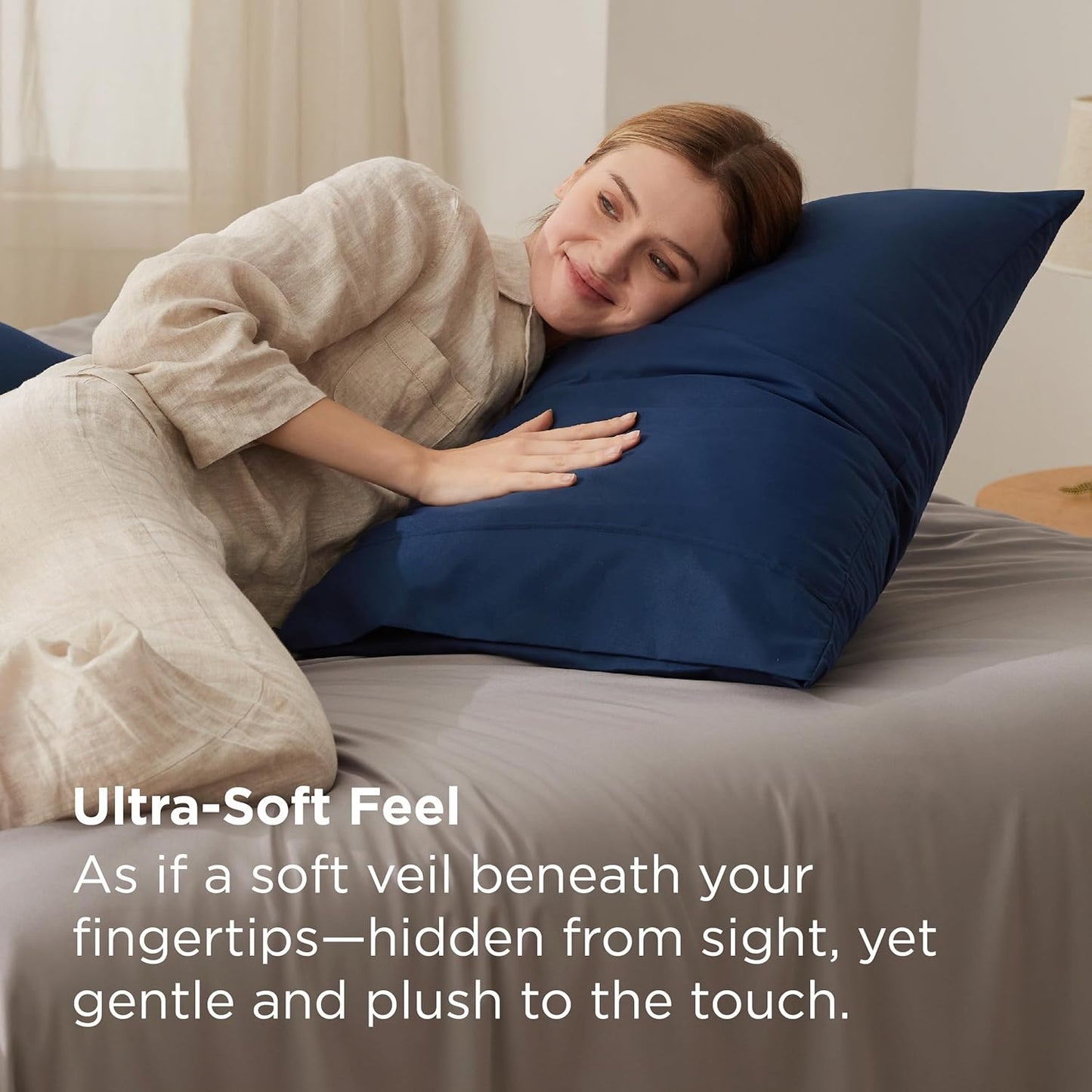 Soft Brushed Microfiber Pillow Case 20x26 | Wrinkle Fade Resistant