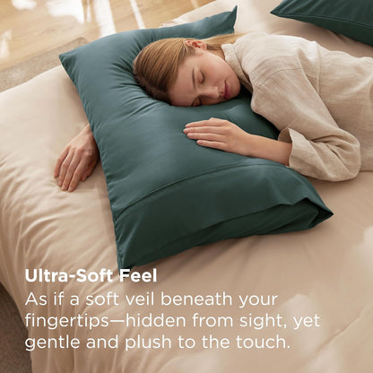 Soft Brushed Microfiber Pillow Case 20x26 | Wrinkle Fade Resistant