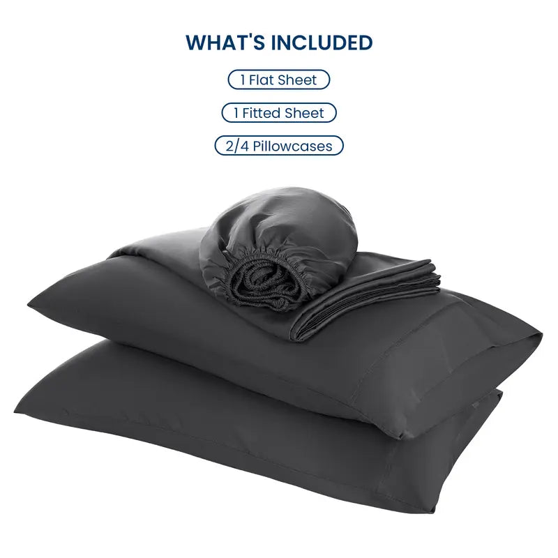 ❄️Cooling Bamboo Sheets  | Hotel Luxury 16" Deep Pocket | Silky Soft Wrinkle Resistant