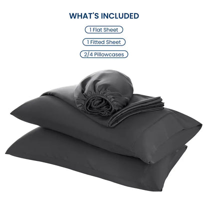 ❄️Cooling Bamboo Sheets  | Hotel Luxury 16" Deep Pocket | Silky Soft Wrinkle Resistant