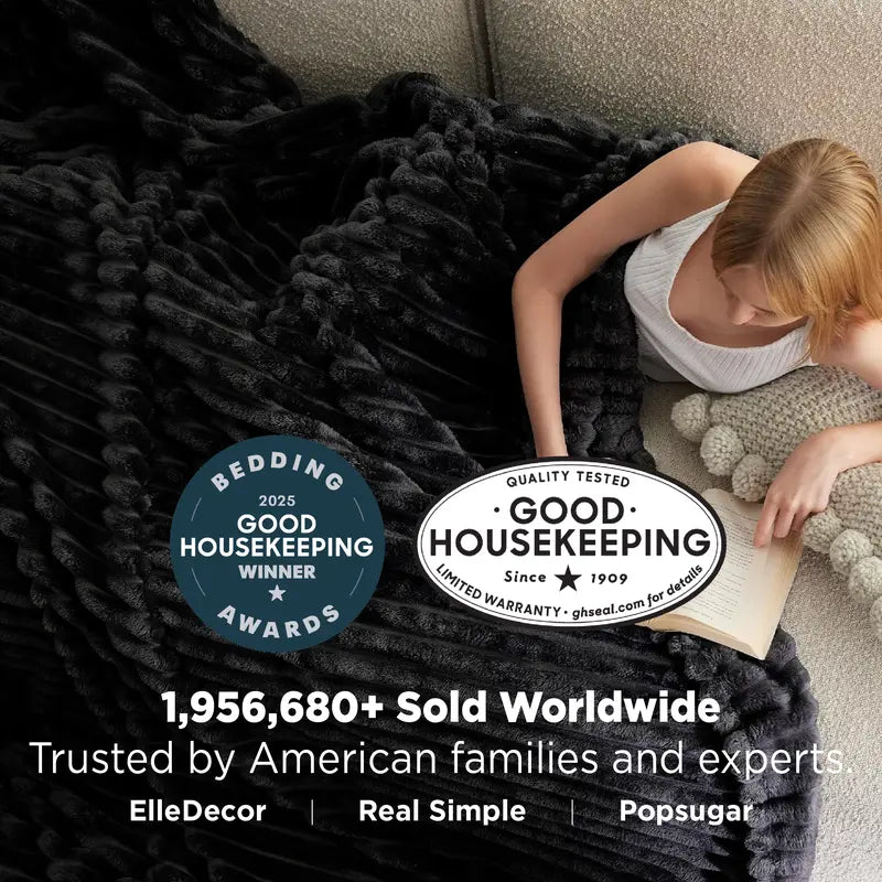 Summer Sale | Striped Cozy Blanket All Season Indoor Outdoor