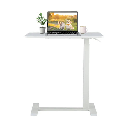 ☁️ Rolling Height Adjustable Overbed Table, Mobile Laptop Desk for Bedroom, Hospital & Dorm